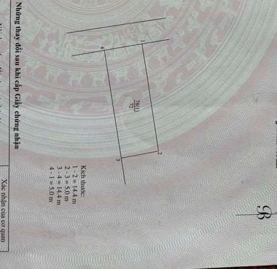 Đất nền Đa Tốn Gia Lâm 72m² giá 8.424 tỷ - Đường ô tô tránh nhau, vị trí đắc địa!