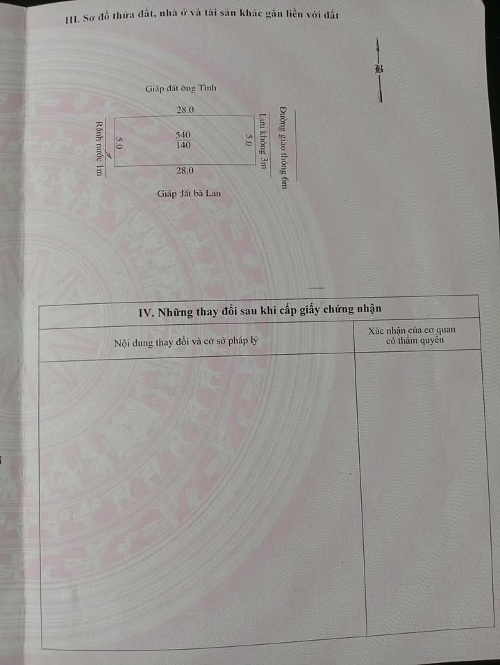 Đất chính chủ Văn Châu, Đông Văn 140m² giá 1.35 tỷ - Đầu tư sinh lời ngay!