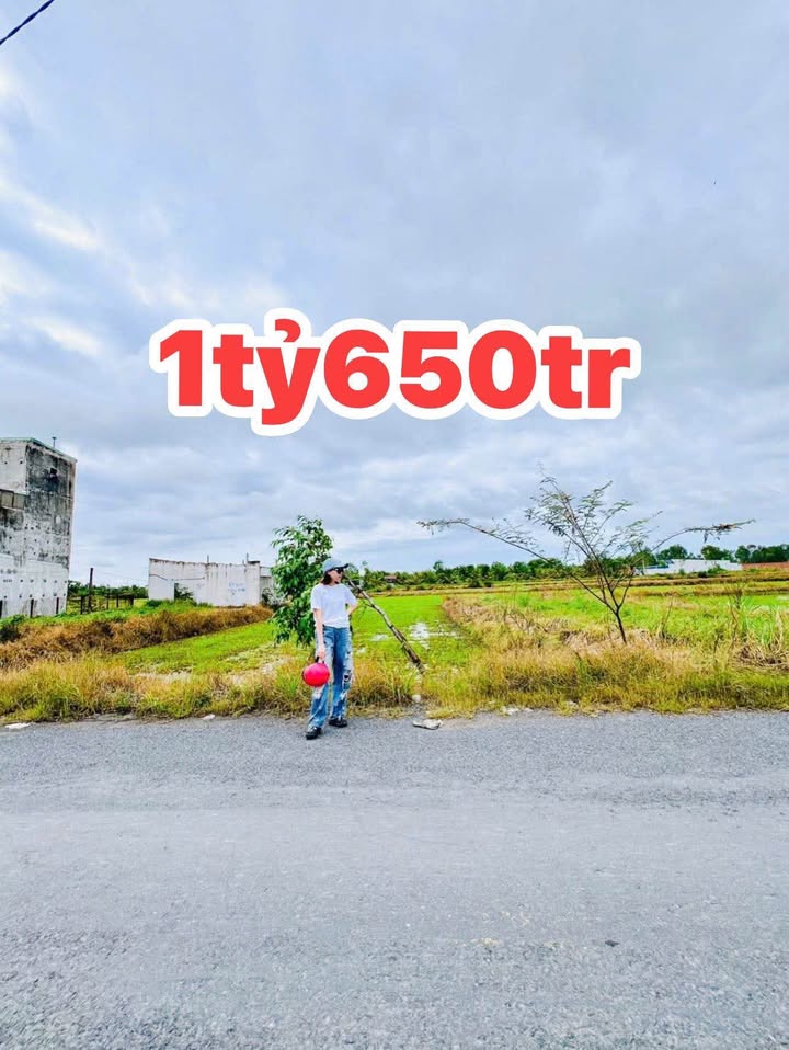 Đất mặt tiền nhựa số 4 Bình Lợi, Đức Hoà, Long An diện tích 165m² giá 1.65 tỷ - Cơ hội đầu tư tuyệt vời!