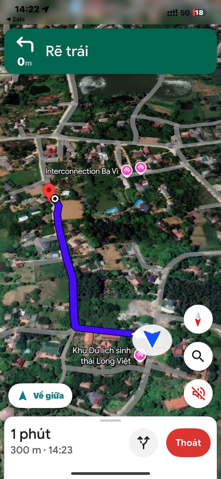 Đất thổ cư Vân Hòa Ba Vì 440m² giá 3 tỷ - Đầu tư sinh lời ngay!