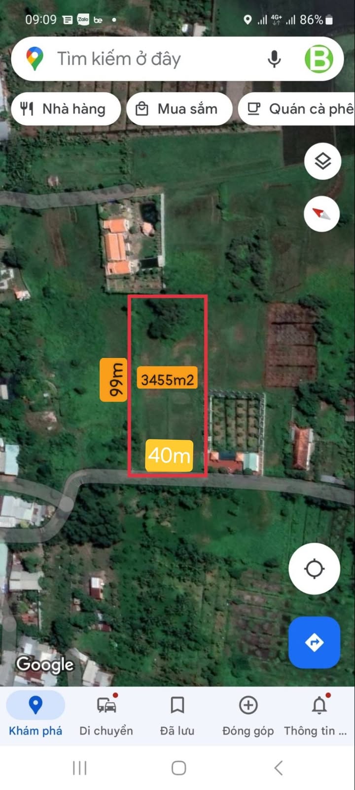 Đất vườn Phú Hòa Đông 3455m² giá 6.91 tỷ - Ngay gần tỉnh lộ 15!