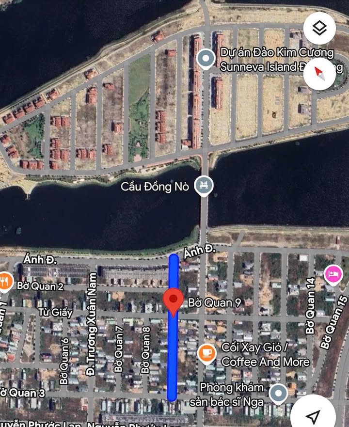 Đất nền Bờ Quan 9, Ngũ Hành Sơn, Đà Nẵng 200m² giá 6.37 tỷ - Vị trí đẹp, thoáng đãng!