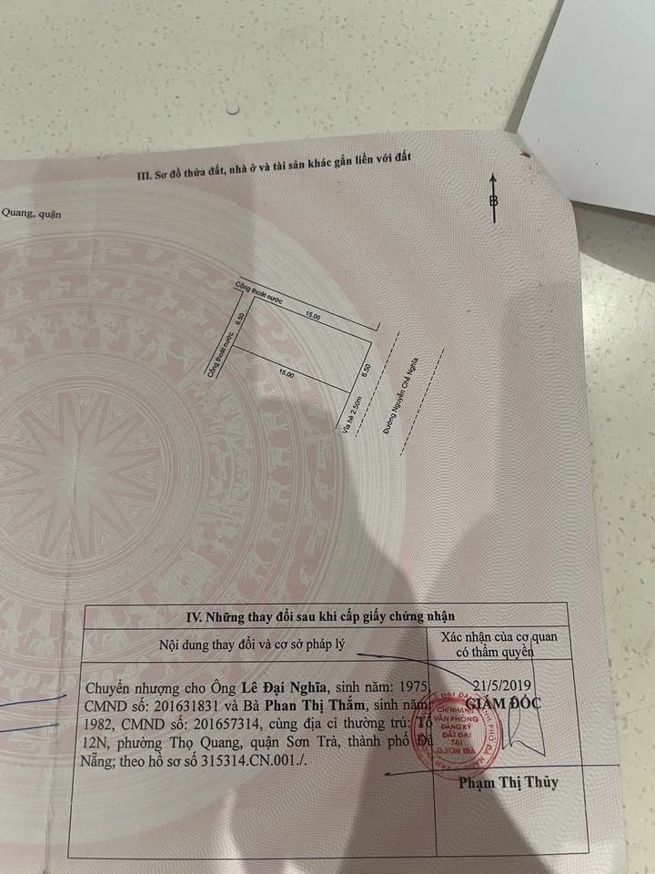 Đất bán kèm 2 căn nhà cấp 4 mặt tiền Nguyễn Chế Nghĩa, Sơn Trà 97,5m² - Vị trí đẹp, thu nhập ổn định!