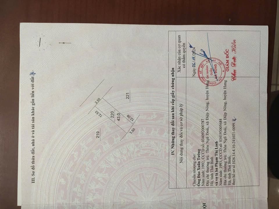 Đất nền Đồng Mai, Hà Đông 43m² chỉ 2 tỷ - Đầu tư sinh lời ngay!