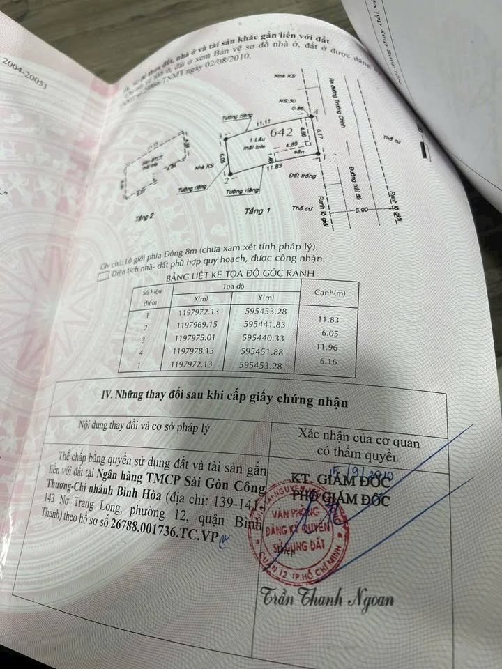 Nhà bán đường nhựa phường Tân Hưng Thuận 85m² giá 6.5 tỷ - Phong thủy tốt, ô tô vào tận nhà!