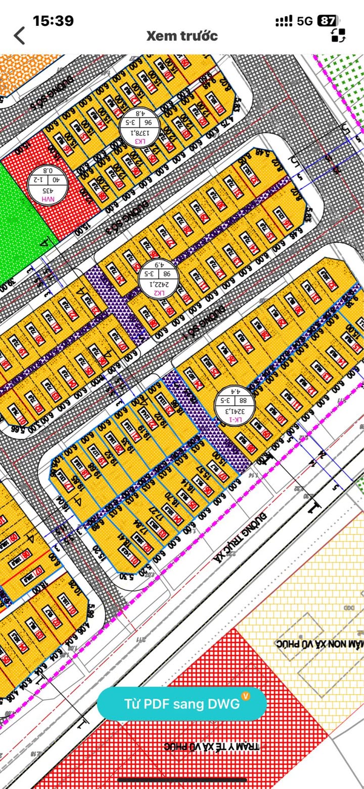 Đất Vũ Phúc Thái Bình 117m² giá 2.5 tỷ - Mặt tiền 6m, hướng Đông Nam!