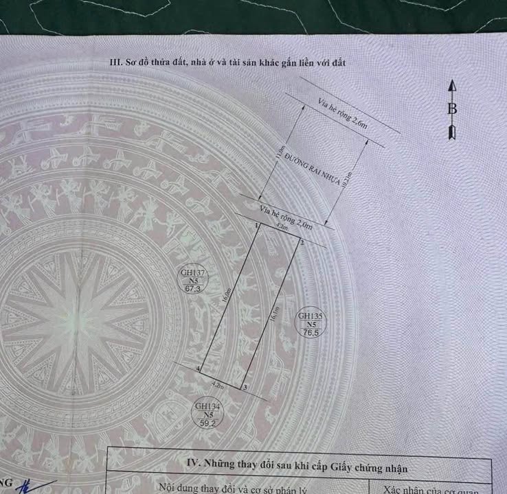 Đất nền TĐC Hồ Đá, Sở Dầu, 67.5m² giá 4.2 tỷ - Đầu tư sinh lời tuyệt vời!