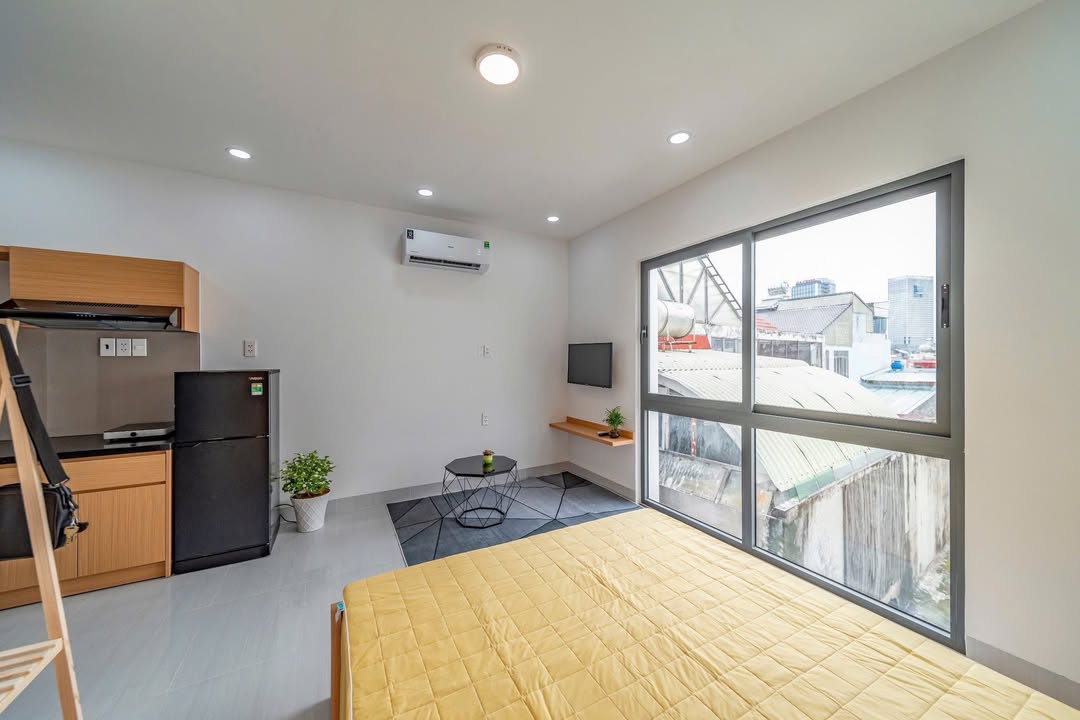 Studio Xô Viết Nghệ Tĩnh, Bình Thạnh - Full nội thất, giờ giấc tự do!