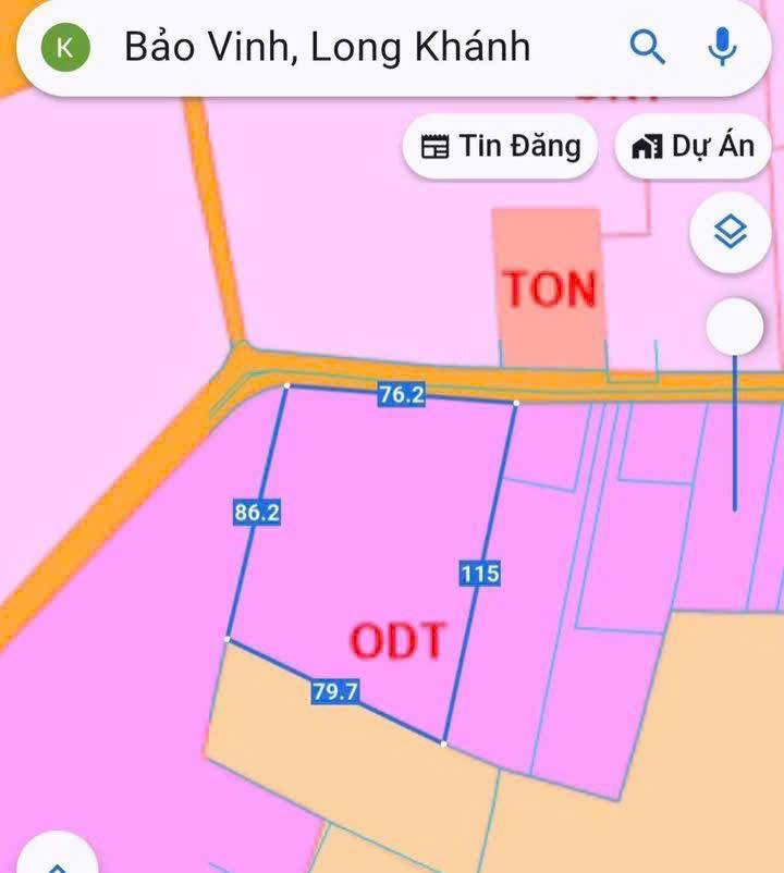 Đất ở đô thị Bảo Vinh, Long Khánh 7.700m² giá 18.48 tỷ - Tiềm năng tăng giá cao!