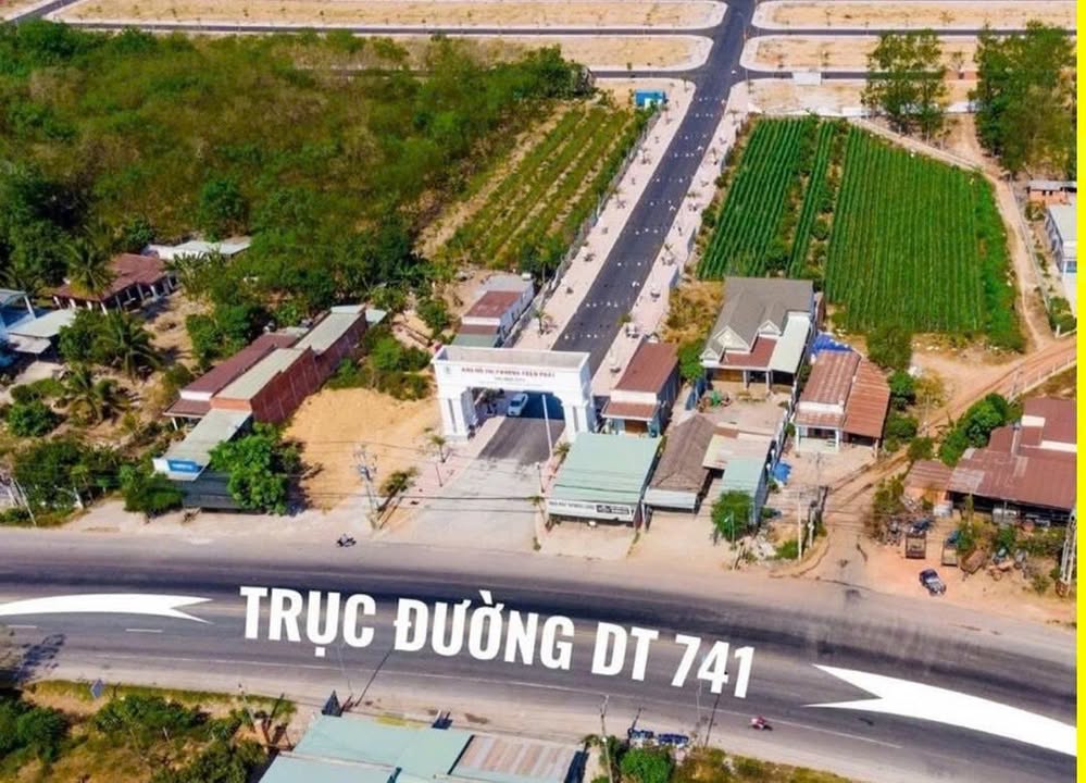 Đất thổ cư dự án Phương Toàn Phát Bến Cát 78m² giá chỉ 570 triệu - Xây dựng ngay!