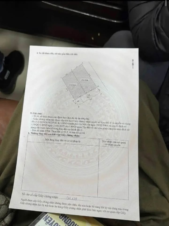 Nhà Tứ Liên Tây Hồ 64m² giá 16.5 tỷ - Thiết kế hiện đại, đầy đủ tiện nghi!