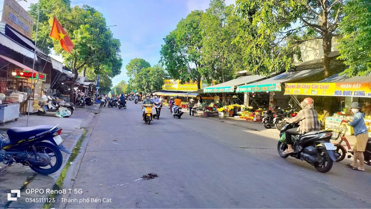 Mặt tiền kinh doanh chợ Mỹ Phước 3, Bến Cát 150m² - Vị trí đắc địa, cơ hội vàng cho nhà đầu tư!