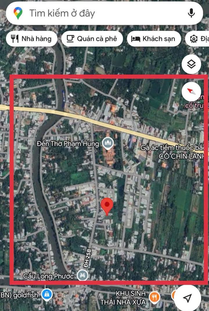 Đất nền Ấp Long Thuận A, Vĩnh Long 210m² giá 2.7 tỷ - Sổ hồng riêng, chính chủ