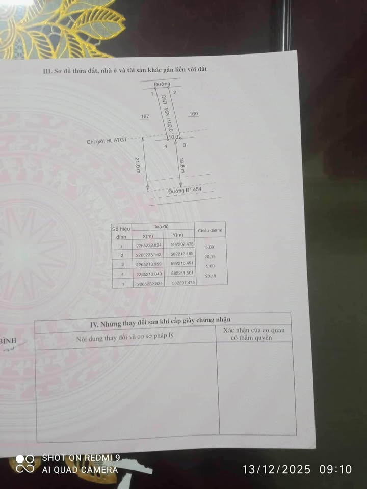 Đất thổ cư 100m² huyện Vũ Thư, Thái Bình - Chính chủ bán gấp!