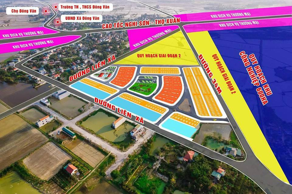 Đất nền khu vực Đông Văn - 100m² giá chỉ 1.4 tỷ - Cơ hội đầu tư tuyệt vời!