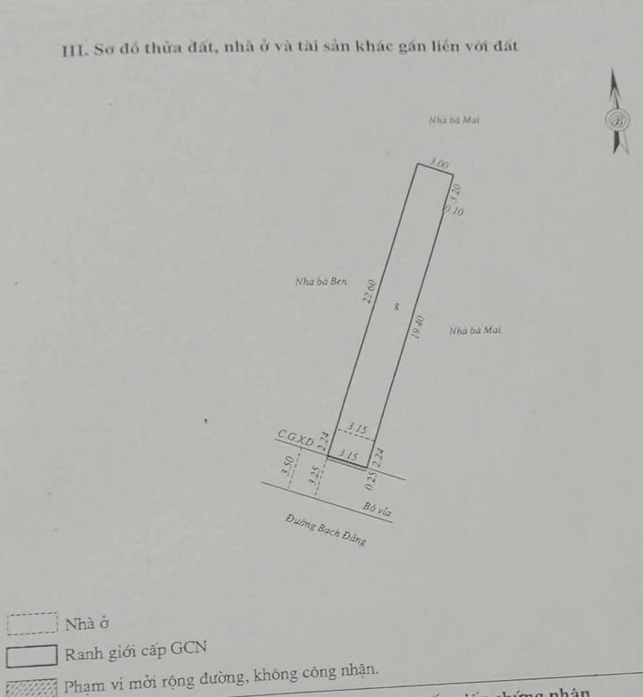 Nhà mặt tiền đường Bạch Đằng, Quy Nhơn 77.2m² giá 4 tỷ - Đầu tư sinh lời ngay!