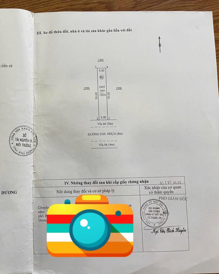 Kho D20 Thuận An 300m² giá 12 tỷ - Đầu tư sinh lời 22 triệu/tháng!