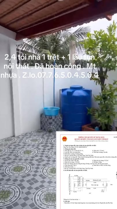 Nhà phố 2 tầng mặt tiền An Thạnh, Tây Ninh 156m² - Giảm giá 150 triệu!