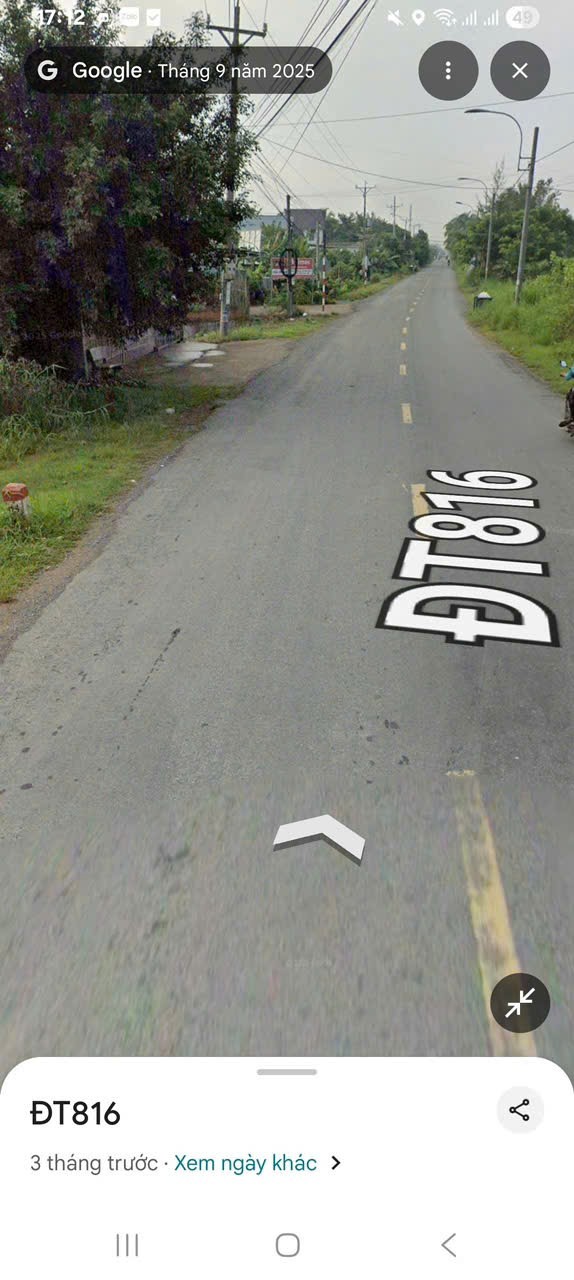 Đất nền Bình Đức, Bến Lức 125.4m² giá 2.2 tỷ - Mặt tiền TL816 thuận lợi kinh doanh!