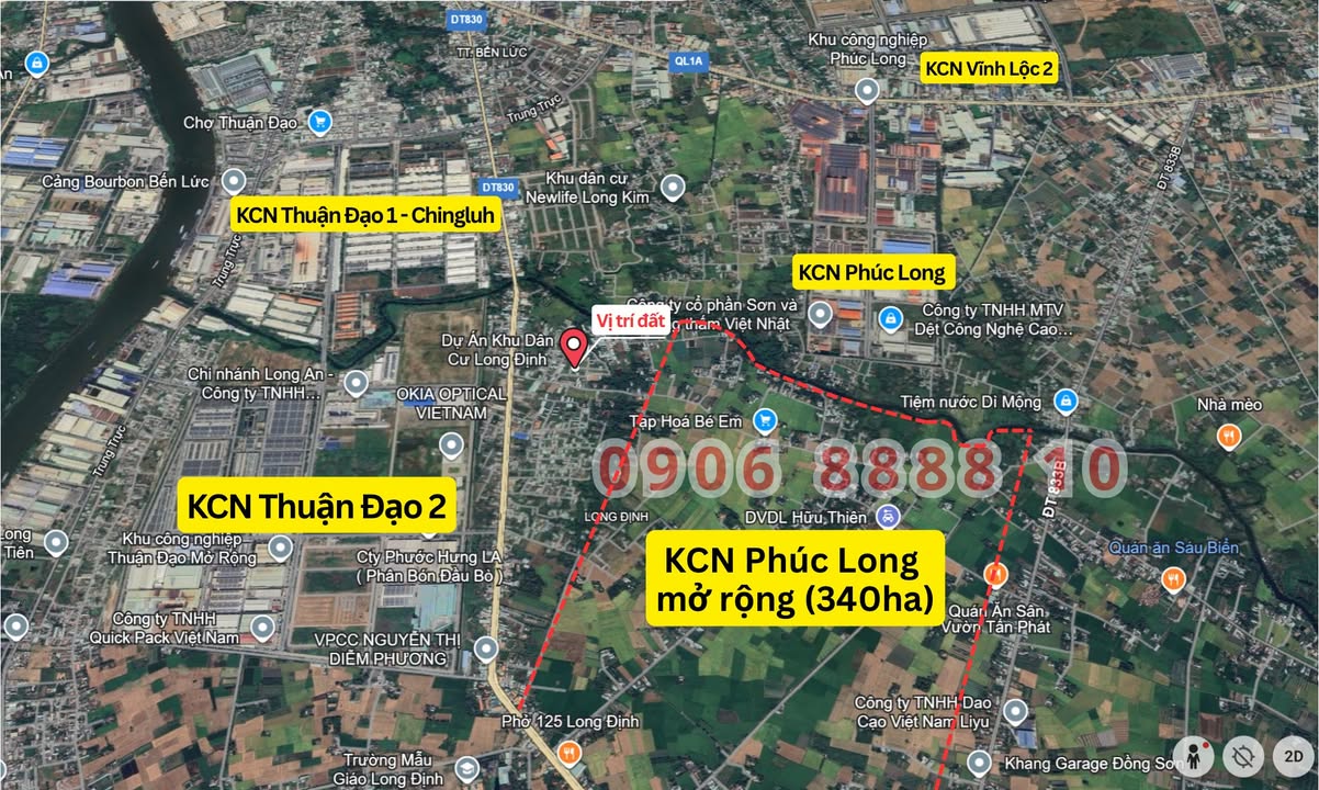 Đất nền KDC Long Cang 137m² giá 1.7 tỷ - Đầu tư sinh lời ngay!