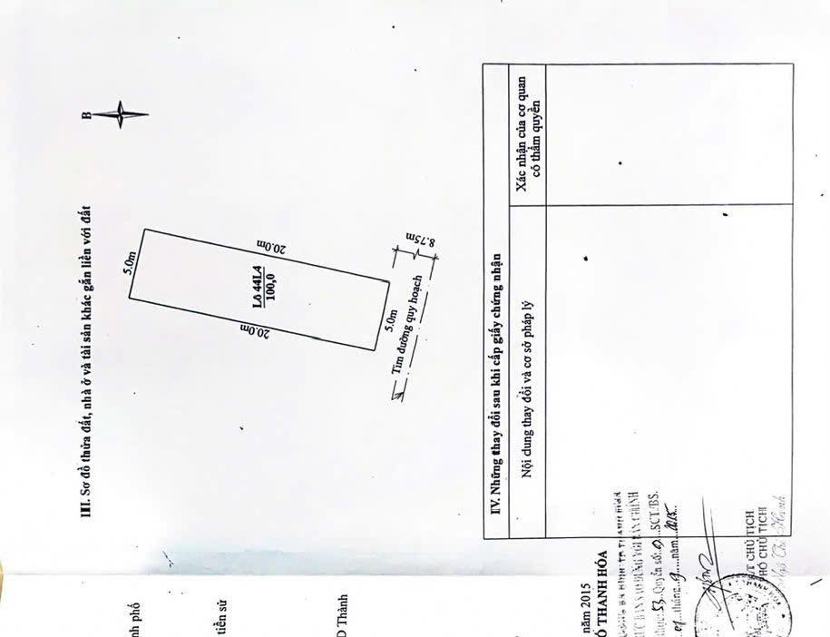 Đất nền Quảng Thắng 200m² giá 8.6 tỷ - Vị trí đắc địa, vuông vức, chuẩn phong thủy!
