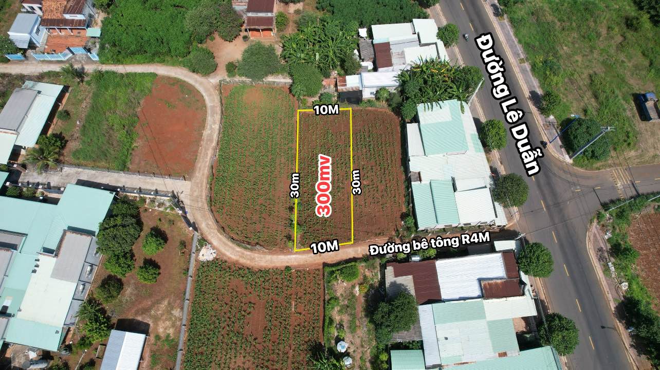 Đất nền Hẻm 190 Lễ Duẫn, Đất Đỏ, Bà Rịa - Vũng Tàu 300m² giá 1.85 tỷ - Tiện ích đầy đủ, chính chủ