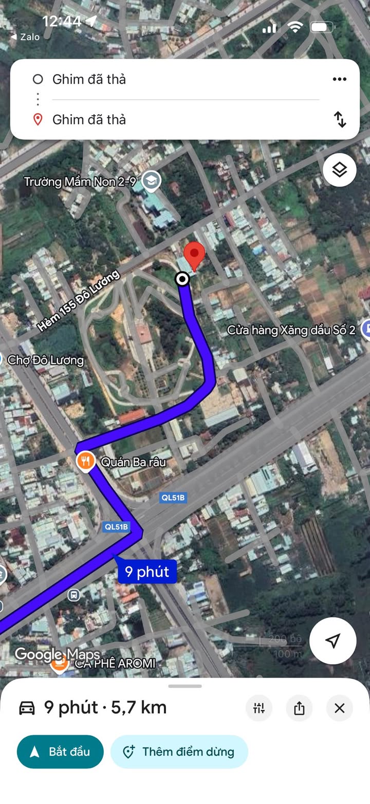 Đất nền hẻm 155 Đô Lương, Vũng Tàu 79m² giá 980 triệu - Sổ hồng chính chủ