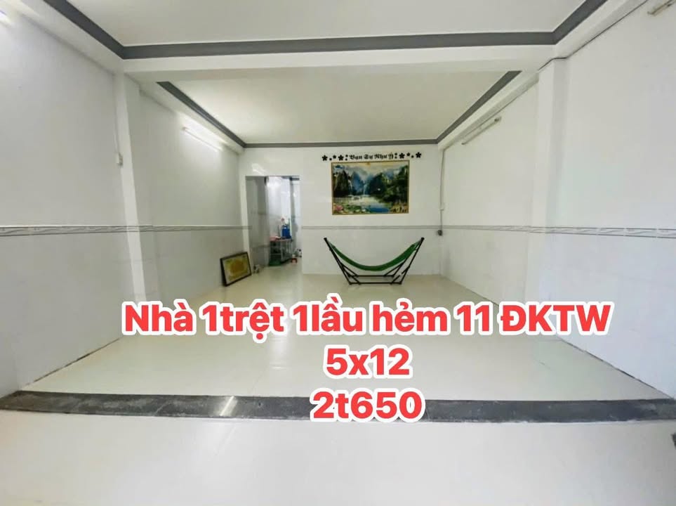 Nhà Hẻm 11 Nguyễn Văn Linh, Cần Thơ 60m² giá 2.65 tỷ - Hướng Đông Bắc, Sẵn sàng vào ở!