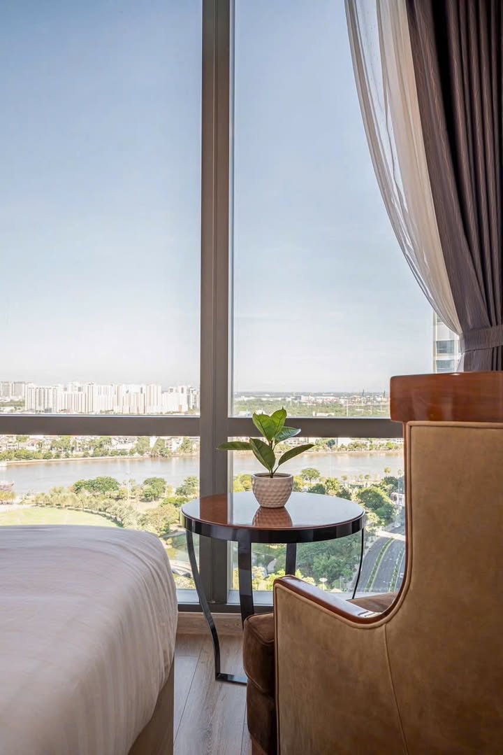 Căn hộ Landmark 81 quận Bình Thạnh 120m² giá 47 triệu - View Sông Sài Gòn đẹp mê hồn!