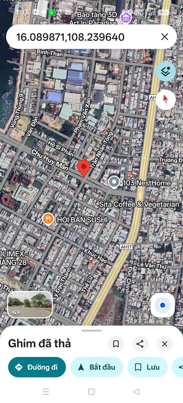 Bán góc 2 mặt tiền Trần Nhân Tông & Chu Huy Mân, Q. Sơn Trà, 295m² - Vị trí đắc địa cho đầu tư