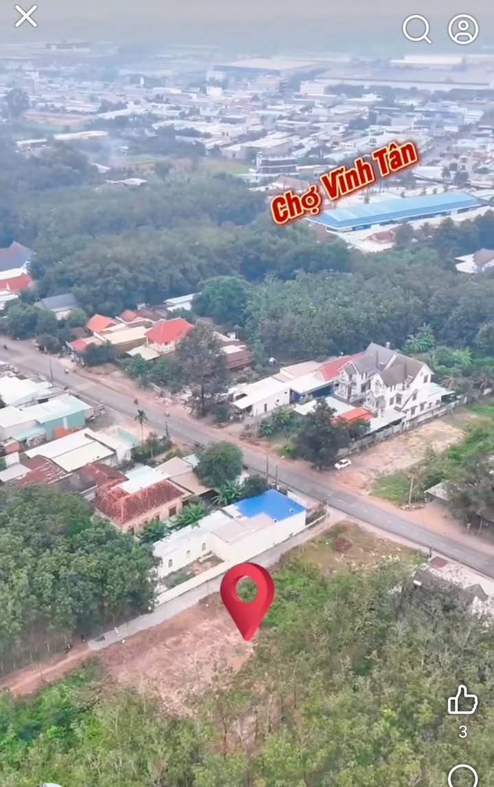 Đất nền liền kề Chợ Vĩnh Tân 135m² giá chỉ 1.5 tỷ - Đầu tư sinh lời hấp dẫn!