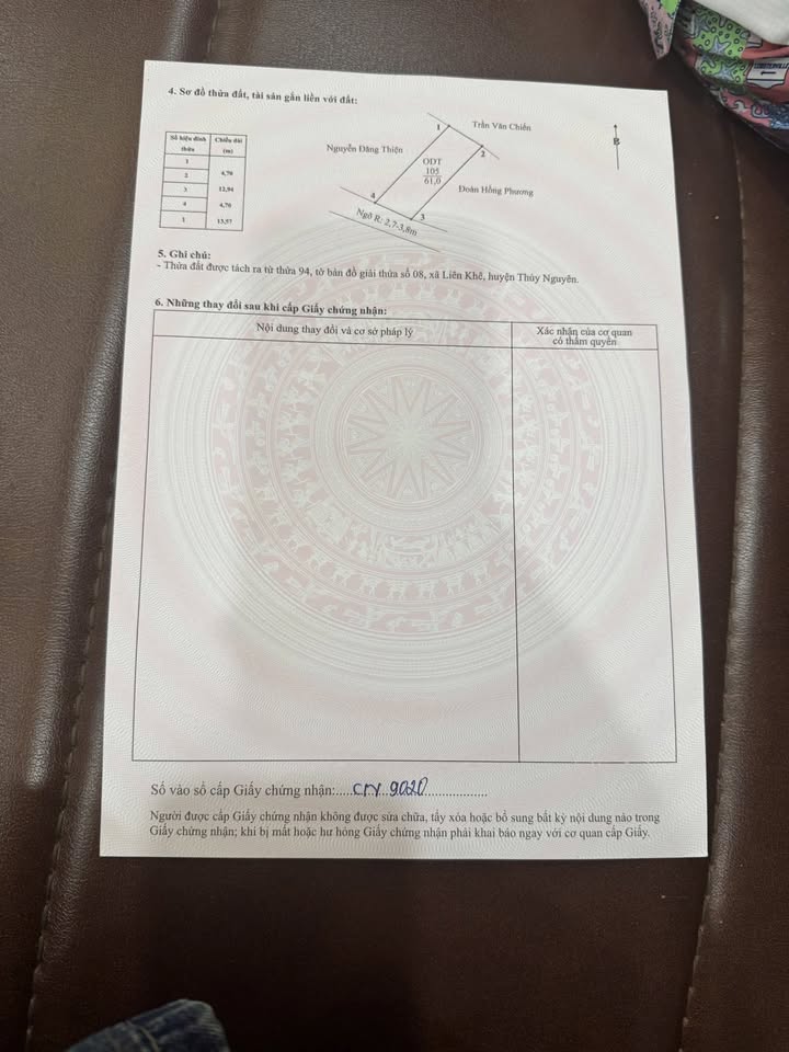 Đất nền TDP 1 - Phường Lưu Kiếm, Hải Phòng 61m² giá 400 triệu - Phong thủy tốt, vị trí trung tâm!