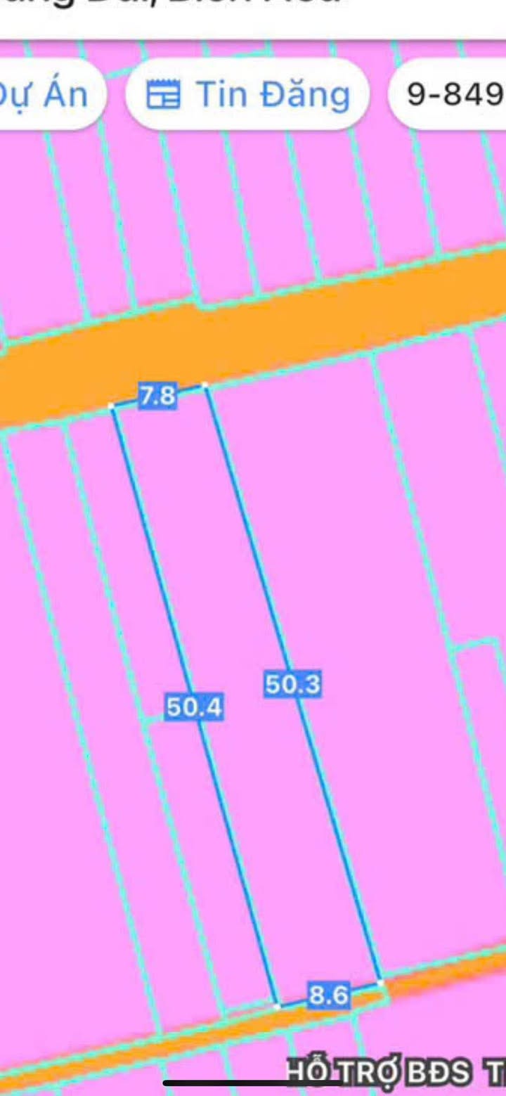 Đất kinh doanh 2 mặt tiền Trảng Dài 410m² giá chỉ 5.35 tỷ - Đầu tư sinh lời ngay!