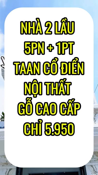 Nhà phố 2 lầu full nội thất tại KDC Hồng Loan Cái Răng 80m² giá chỉ 5.95 tỷ