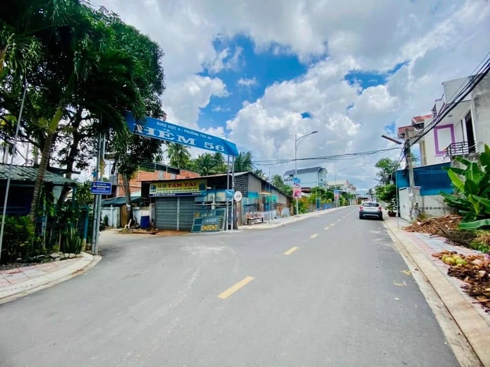 Đất thổ cư 43m² hẻm 54 Hồ Trung Thành, Bình Thủy - Giá chỉ 750 triệu!