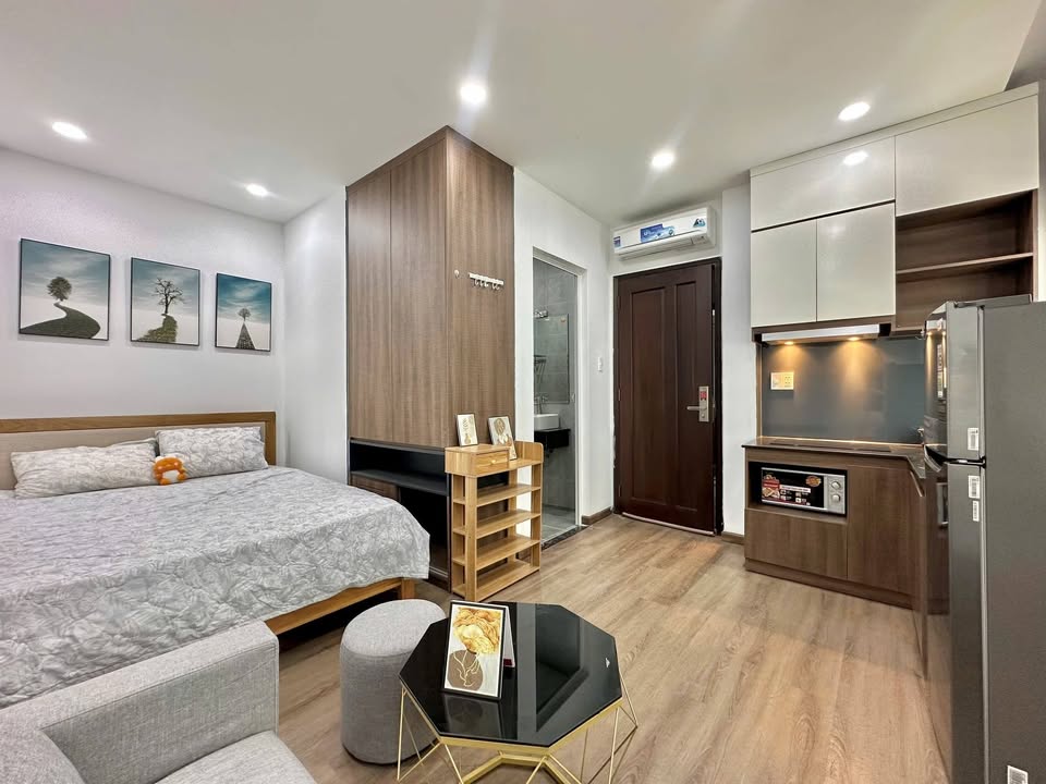Căn hộ studio 35m² Nguyễn Hữu Cảnh, Bình Thạnh - Yên tĩnh và riêng tư