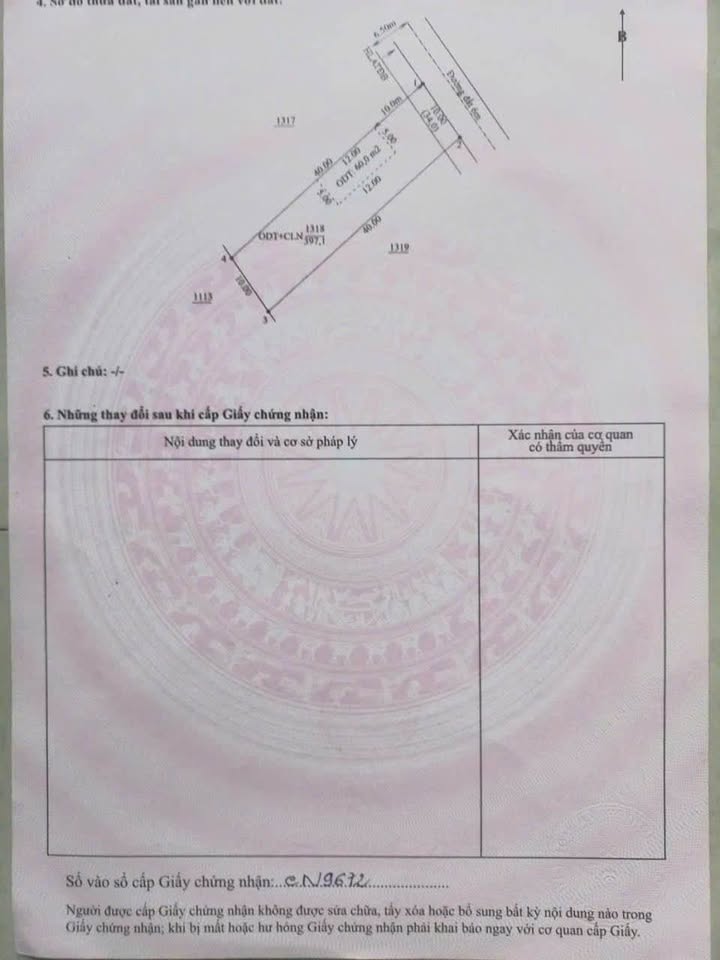 Đất nền Hòa Lợi, Bến Cát 400m² giá 2 tỷ - Hạ tầng hoàn thiện, tiềm năng sinh lời!