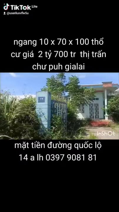 Đất nền mặt tiền Quốc lộ 14 Nhơn Hòa 7000m² giá 2.7 tỷ - Đầu tư sinh lời ngay!