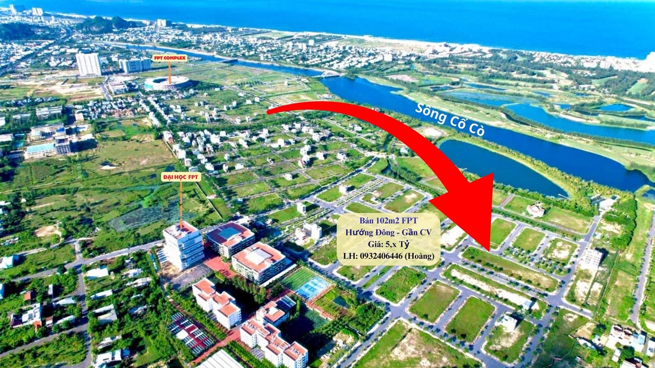 Đất nền 102m² tại quận Ngũ Hành Sơn, Đà Nẵng - Giá chỉ 5 tỷ!