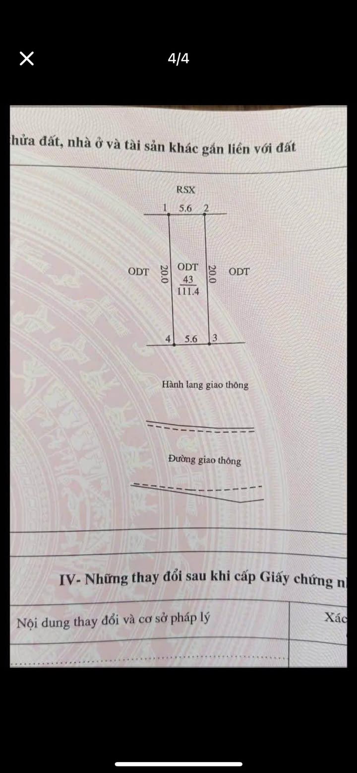 Đất thổ cư mặt đường TL316 Thanh Thủy 111m² giá 1 tỷ - Cơ hội đầu tư hiếm có!