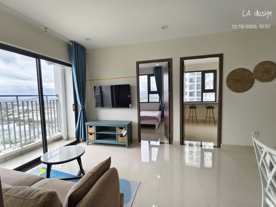 Căn hộ Ecolife Riverside Quy Nhơn 2.5 ngủ giá 6 triệu - Full nội thất mới tinh!