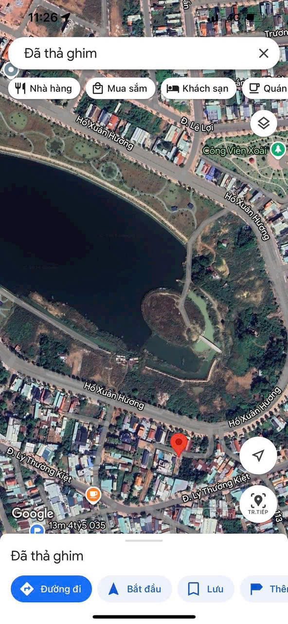 Đất nền Tân Phú, Đồng Xoài 400m² giá 2 tỷ - Gần Hồ Xuân!