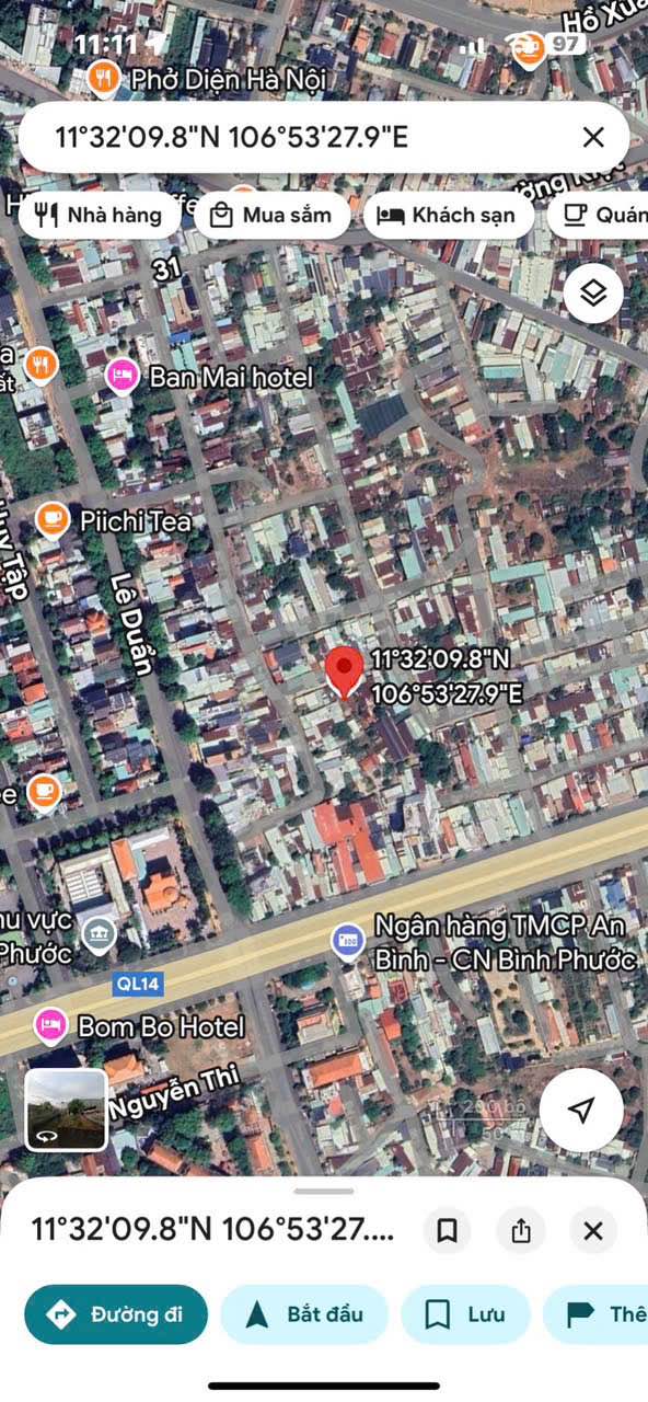 Lô đất Tân Phú Đồng Xoài 279m² giá 1.8 tỷ - Pháp lý rõ ràng, chính chủ!