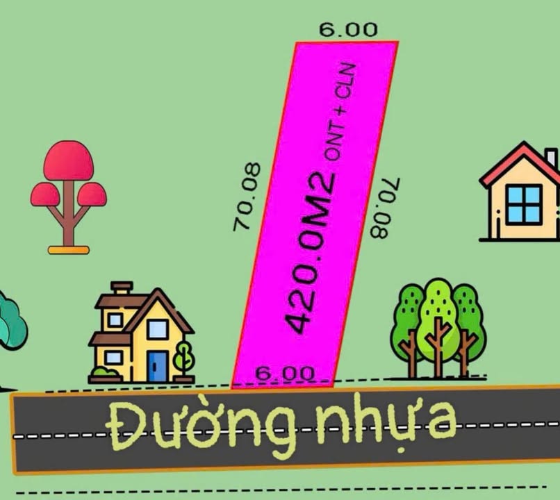 Đất nền mặt tiền đường Khánh Đông 430m² giá chỉ 450 triệu - Cơ hội đầu tư hấp dẫn!