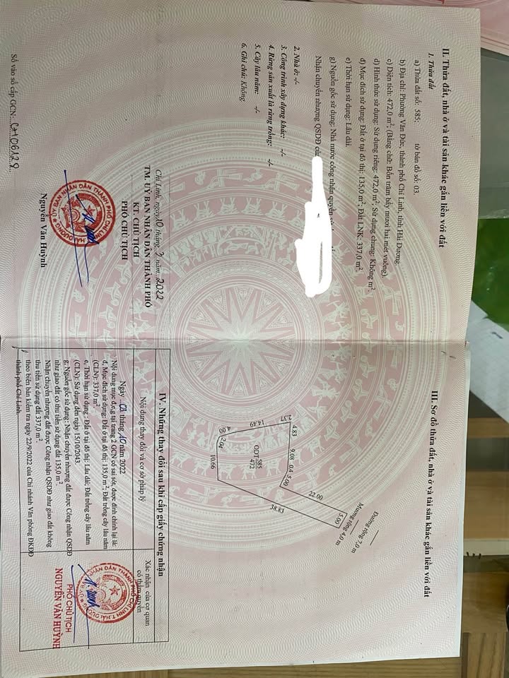 Đất kinh doanh phường Văn Đức, Chí Linh 500m² - Vị trí đắc địa!