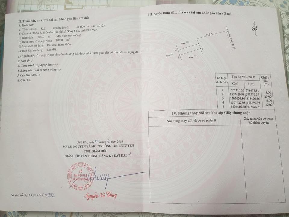 Đất nền mặt tiền Quốc lộ 1D tại Xuân Hải, Sông Cầu - Giá chỉ 1.5 tỷ/lô!