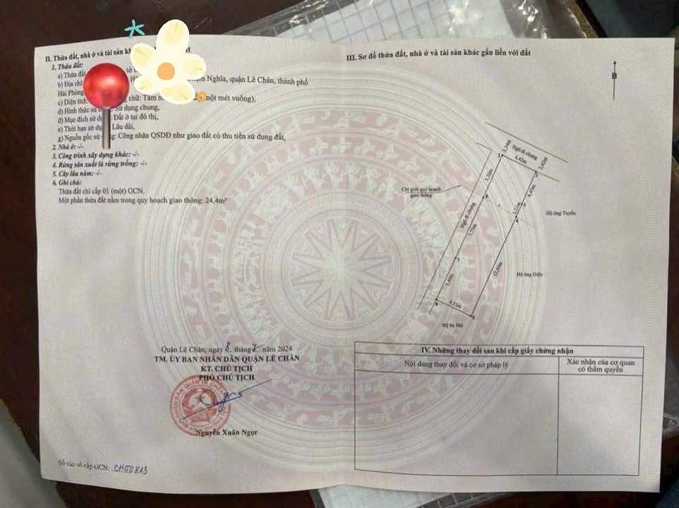 Đất mặt ngõ Phạm Hữu Điều, Lê Chân, 82m² giá 2.85 tỷ - Đầu tư sinh lời lý tưởng!