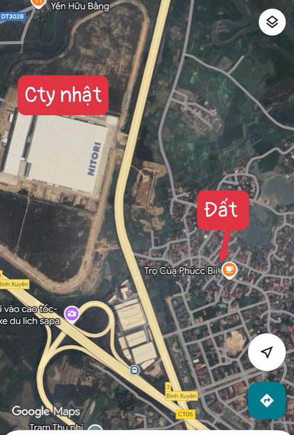 Đất nền kinh doanh trục chính Sơn Lôi, Bình Xuyên 116m² giá 3.6 tỷ - Đầu tư sinh lời ngay!