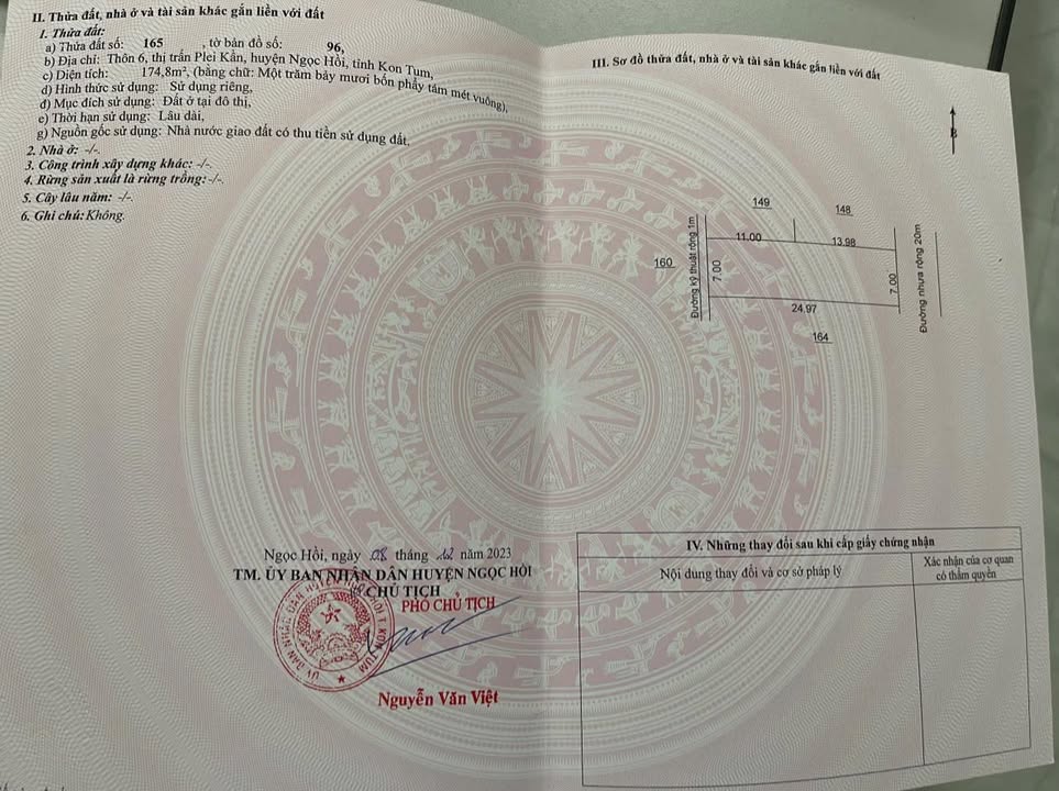 Đất thổ cư Bờ Y 174m² giá 500 triệu - Vị trí đẹp, tiện ích xung quanh!