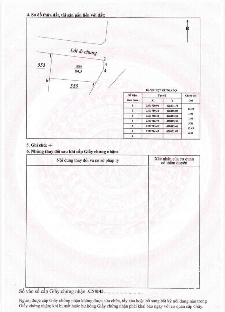 Lô đất Minh Đức Phổ Yên 84,3m² giá 590 triệu - Vị trí đắc địa, an ninh tốt!